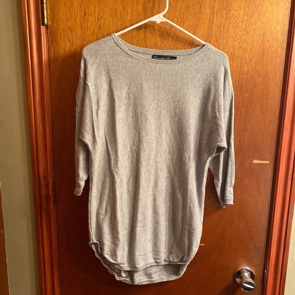 Gray Dolman NY&C Sweater - Size S